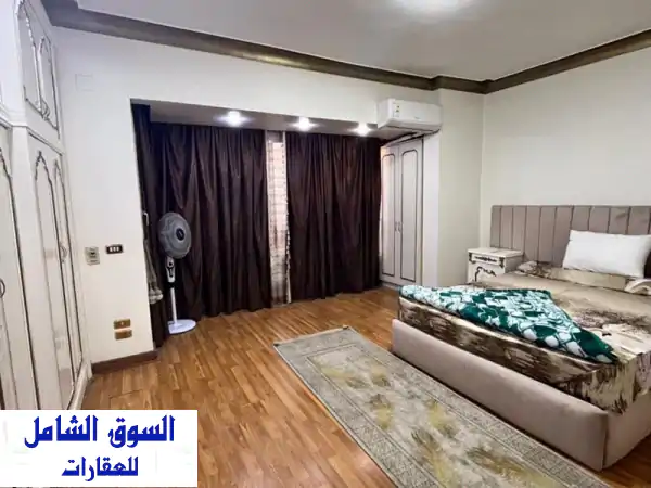 شقة مفروشة فاخرة للايجار بالمهندسين: يومي وشهري | 2 غرف، 2 حمام، إنترنت مجاني | إقامة مريحة وفاخرة