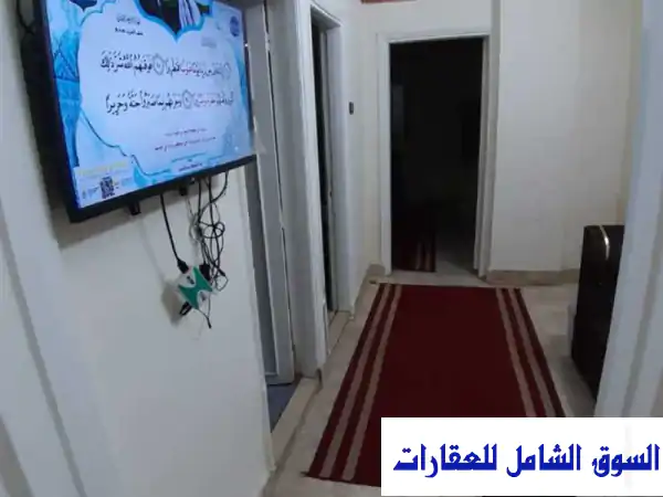 شقة مفروشة فاخرة للإيجار بالمنيل | 80م² بحديقة خاصة...