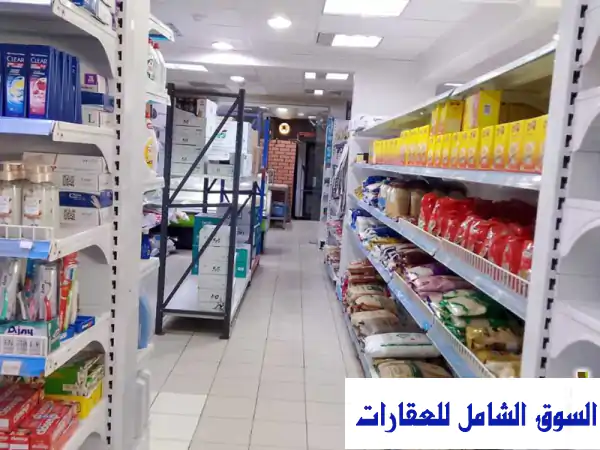 فرصة استثمارية ذهبية: تقبيل محلين تموينات ناجحين بسلسلة نهر الإمداد بجدة (حي النعيم) - دخل يومي مرتفع ومعدات كاملة!