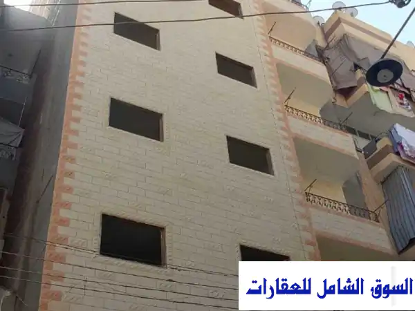 للبيع: برج سكني كامل فاخر 8 أدوار + روف بالمنصورة - تشطيب سوبر لوكس، موقع استراتيجي، تمويل عقاري متاح