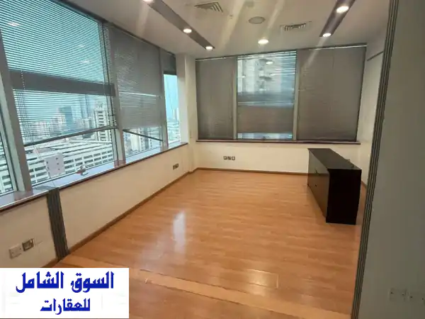 مكتب فاخر للإيجار بالعاصمة شرق: 180م دور كامل |...