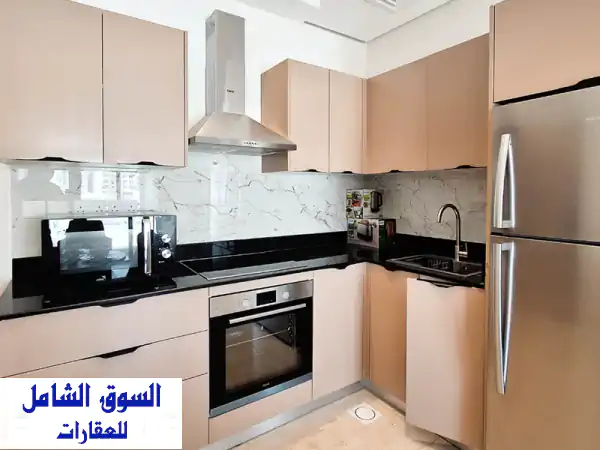 للإيجار بالبحرين: شقة مفروشة بالكامل في الزنج | شاملة كهرباء، ماء، إنترنت ومرافق فاخرة (مسبح وجيم)