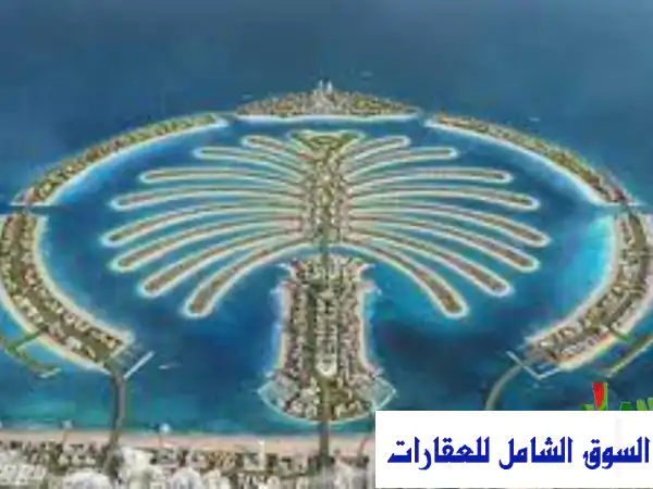 فيلا فاخرة للبيع في نخلة جبل علي دبي | على البحر مباشرة | 7 غرف نوم | تقسيط مريح من نخيل