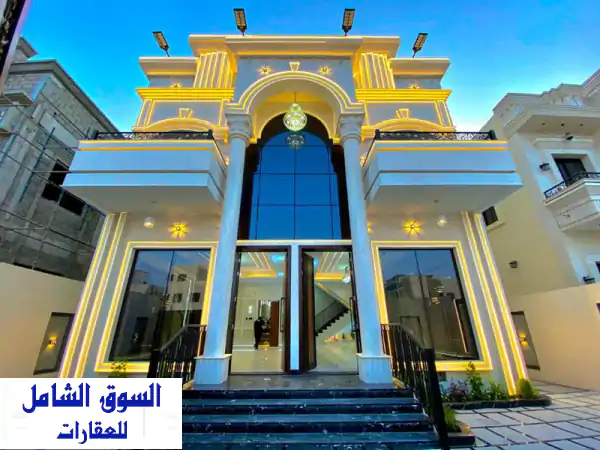 فيلا كلاسيك فاخرة للإيجار بالياسمين: طابقين...