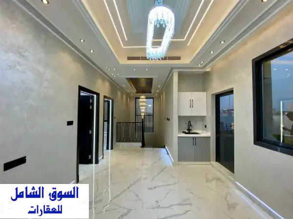 فيلا كلاسيك فاخرة للإيجار بالياسمين: طابقين وروف، مساحة واسعة، سكن الأحلام لعائلتك الكبيرة!