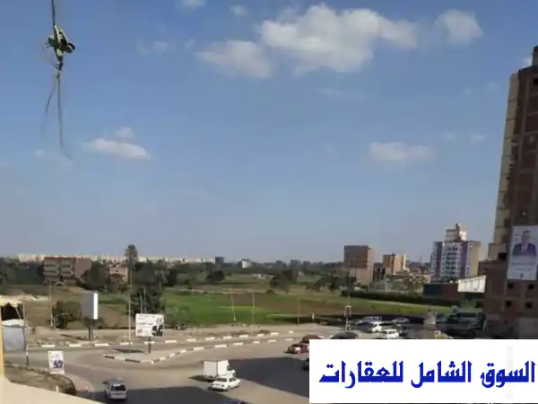 أرض للبيع بالزقازيق: موقع ذهبي خلف موقف...