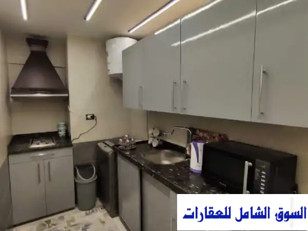 شقة مفروشة فاخرة للإيجار بعباس العقاد، مدينة نصر - 2 غرف نوم بجوار سيتي ستارز (1800 ج.م شهرياً - جاهزة للسكن الفوري)