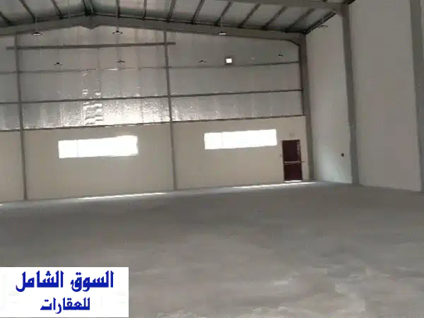 للبيع مخزن مساحة 828 متر على شارعين زاوية نشاط...