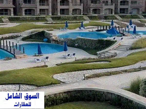 شاليه ارضي للبيع العين السخنة | لافيستا توباز 150م | فيو بحر فوري ومميز