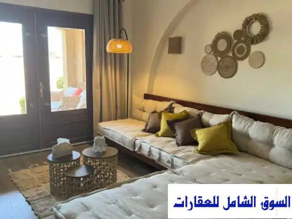 شاليه الغردقة: استوديو فاخر مفروش للإيجار اليومي | إطلالة مباشرة على البحر وشاطئ خاص 🏝️