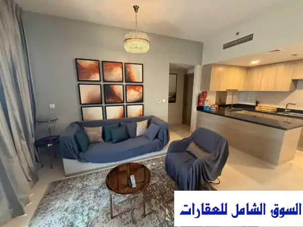 فرصة استثنائية! شقة فاخرة مفروشة للبيع أو الإيجار في الوسيل (داماك) - تمويل عقاري متاح!