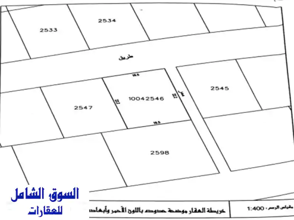 فرصة ذهبية! أرض للبيع في دمستان - مخطط العلا - مساحة...