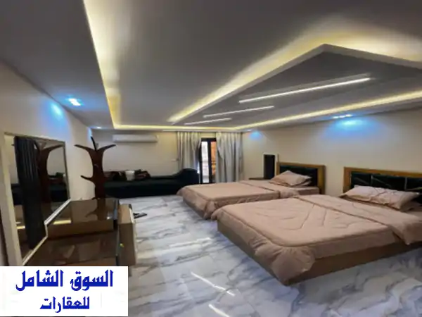 شقة فاخرة مفروشة بالمهندسين - إقامة مميزة أمام...