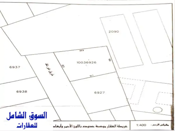 فرصة ذهبية! أرض تجارية واسعة في قلب كرزكان -...