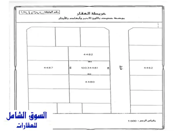 فرصة ذهبية! أرض للبيع في صدد - بالقرب من دوار 13...