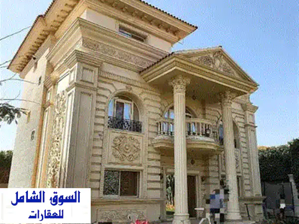 فيلا فاخرة للبيع في ايفوري هيلز، نيو جيزة - مساحة 455 متر، إطلالة خلابة!