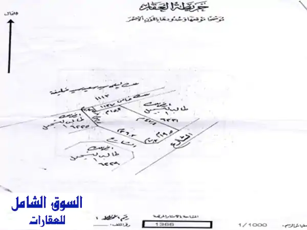 فرصة استثمارية ذهبية! أرض تجارية ضخمة في السهلة...