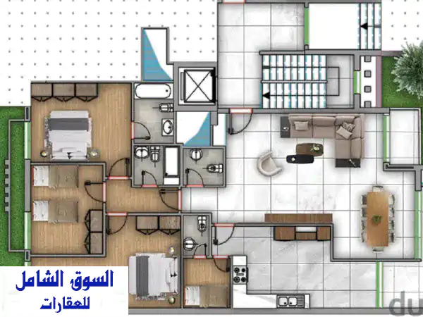 شقق فاخرة للبيع في كورنيش الشحوان - فرصة استثمارية...