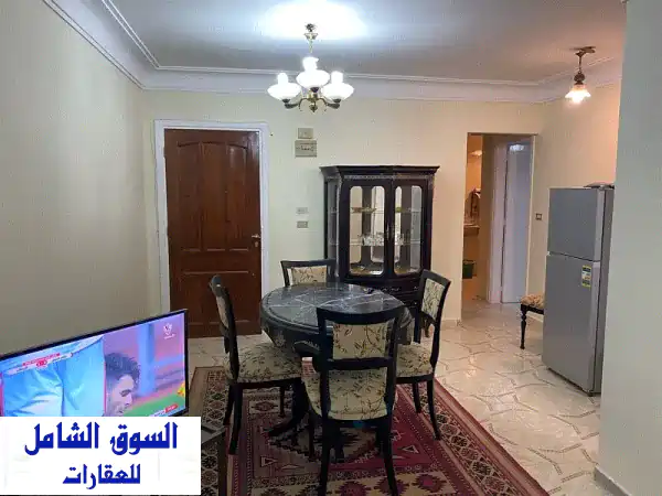 شقة مُكيفة فاخرة للإيجار طويل الأمد - سيدى بشر...