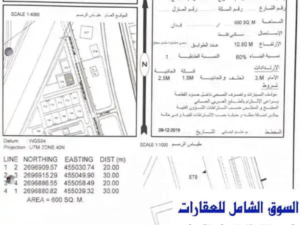 فرصة ذهبية! أرض سكنية مميزة للبيع في فلج السوق، صحار...