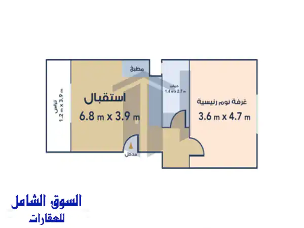 شاليه فاخر 60م² في رأس الحكمة - كاون (Koun) بفيو لاگون...