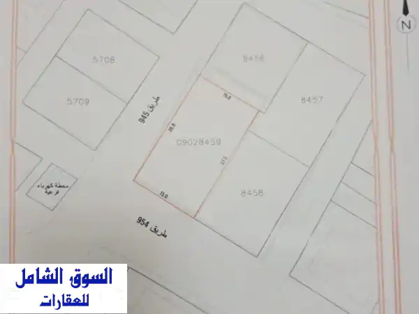 فرصة ذهبية! أرض للبيع في الرفاع الشرقي - 404 متر...