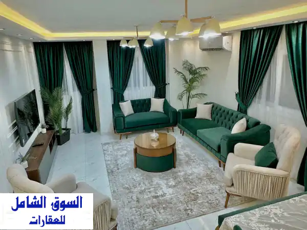 شقة مفروشة فاخرة في المهندسين | إطلالة نادي الزمالك |...