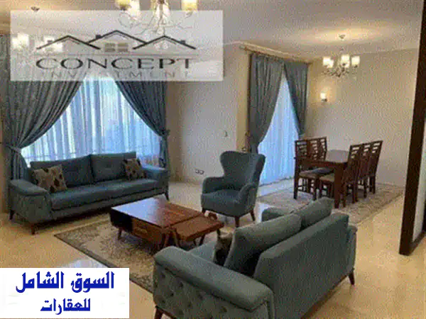 شقة فاخرة مفروشة بالكامل للإيجار في ذا سكوير - جولدن سكوير، التجمع الخامس | فيو مفتوح!