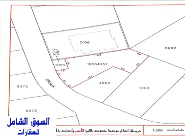 فرصة استثمارية ذهبية! أرض للبيع في مدينة حمد - مساحة...