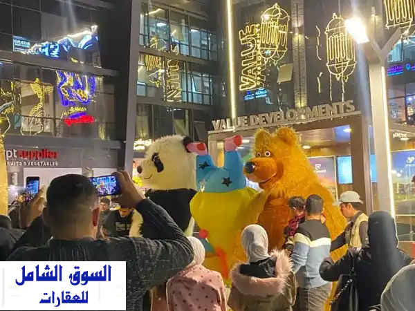 محل تجاري استلام فوري بـ Town Center الشروق! عائد...