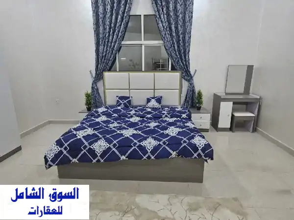 استوديو مفروش فاخر للإيجار في رملة زاخر - شامل المرافق!
