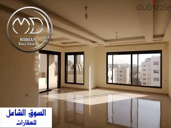 شقة أرضية فاخرة للبيع في خلدا - جنة خاصة بانتظارك! (200م + حديقة 150م)