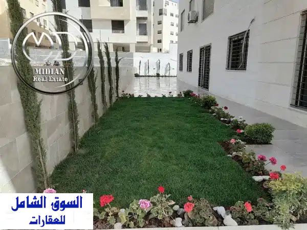 شقة أرضية فاخرة للبيع في خلدا - جنة خاصة بانتظارك! (200م...
