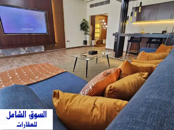 شقة فاخرة للبيع في عجمان الراشدية | اطلالة بحرية...