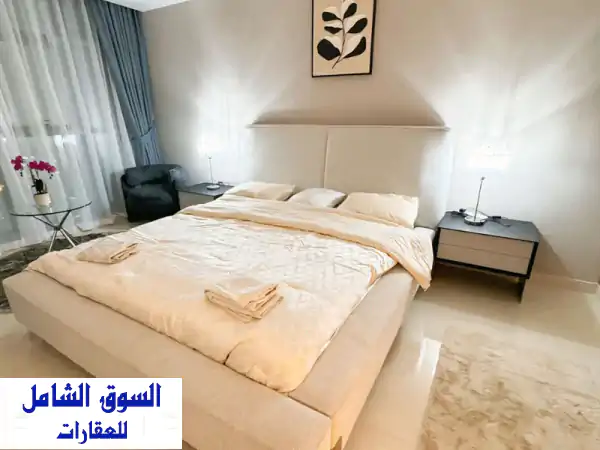 غرفة وصالة VIP فاخرة للإيجار في غلفا تاور، عجمان - أول ساكن!