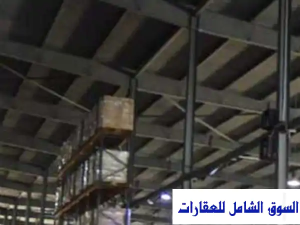 هنجر تخزين فاخر في العاشر من رمضان - مساحات تبدأ من 500 متر!  (أمن، كاميرات، مواصلات سهلة)