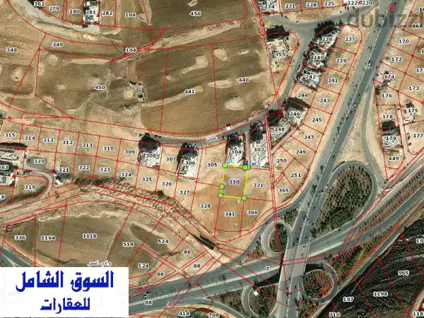 أرض فاخرة للبيع في قلب عبدون الجنوبية - موقع...