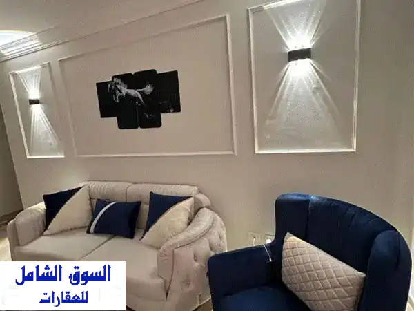 شقة فاخرة مفروشة للإيجار في كمبوند دار مصر الحي 16...