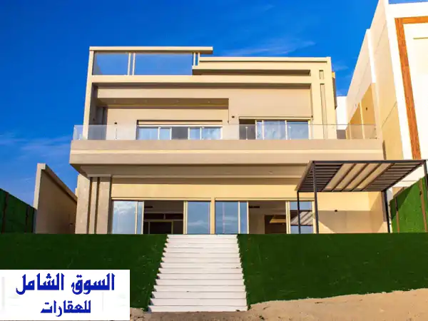 شاليه فاخر للبيع في صباح الأحمد البحرية - صف أول...
