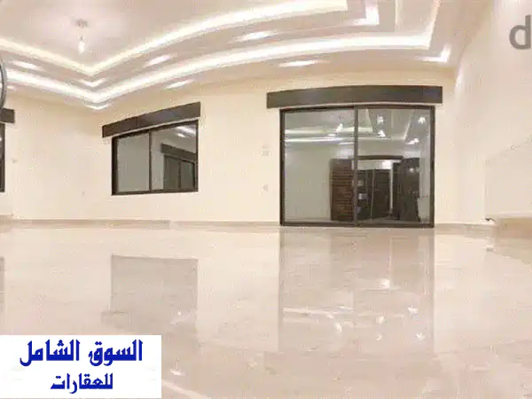 شقة أرضية فاخرة للبيع في السابع - مساحة 210م + تراس...
