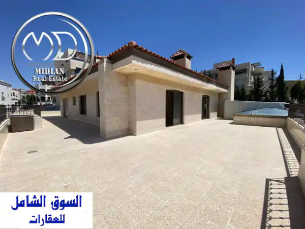 روف دوبلكس فاخر للإيجار في دابوق (350م) - إطلالة...