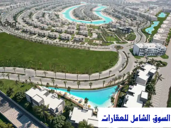 شالية فاخر 116م² في أزها العين السخنة - تقسيط على 6 سنوات!