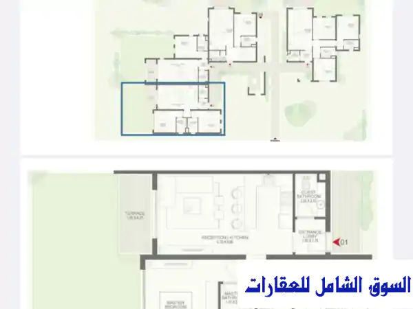 شاليه فاخر 99 متر بحديقة خاصة في مكادي هايتس - تقسيط مريح!