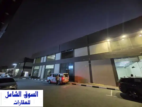 شبرتك التجارية المثالية في الجرف الصناعية | واجهة على شارع الشيخ عمار بن حميد