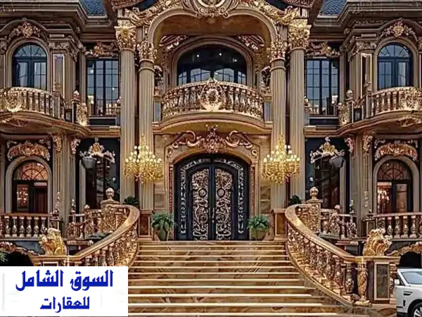 قصر فاخر للبيع في المسيلة | واجهة بحرية 45 متر | 5000...