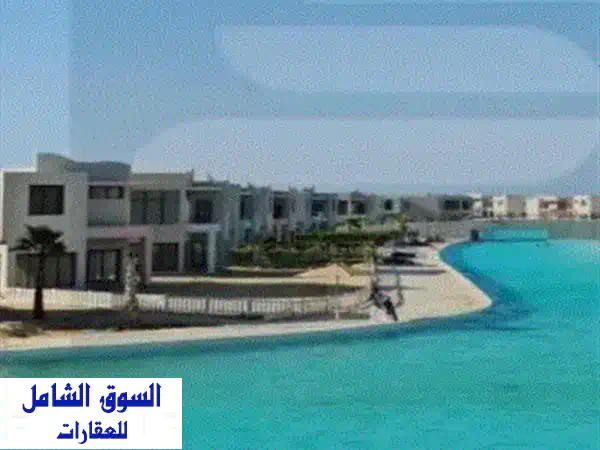 شاليه VIP فاخر على البحر مباشرة بسوان ليك الساحل الشمالي - عرض حصري بسعر لا يُصدق!