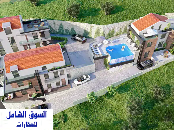 شاليه فاخر للبيع في بيت حبال، جبيل - مساحة 106 متر...