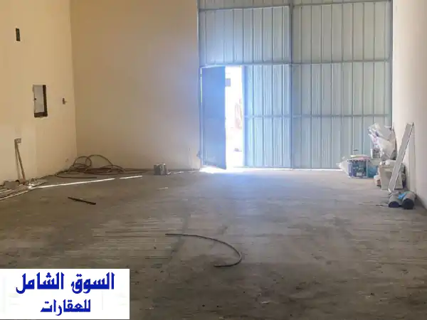 مستودع للإيجار في الهملة الصناعية - مساحة 300 متر، فرصة استثمارية مميزة!