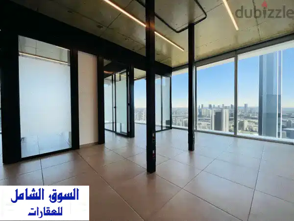 مكتب فاخر للإيجار في الأشرفية، بيروت - مساحة 220...