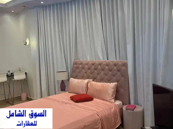 استوديو مفروش فاخر في مدينة خليفة - إيجار يومي 300...